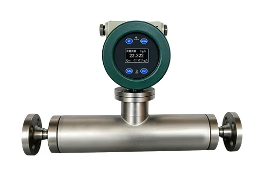 Tube droit Coriolis Débitmètre