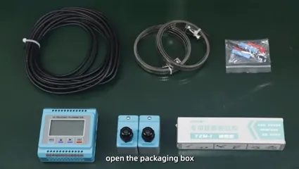Vidéo d'installation du débitmètre à ultrasons modulaire Jujie