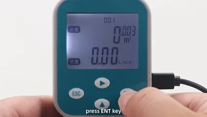 Réglage de valeur d'alarme à faible débit (version anglaise) lot
